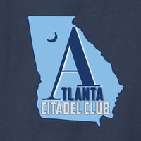 Load image into Gallery viewer, The Citadel, Atlanta Citadel Club, Heavy Blend™ Hooded Unisex SweatshirtThe Citadel, Atlanta Citadel Club, Heavy Blend™ Hooded Unisex Sweatshirt - Navy
