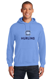 Load image into Gallery viewer, The Citadel C, Club Sports - Hurling,  Embroidered Heavy Blend™ Hooded Sweatshirt-Carolina Blue
