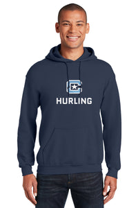 Load image into Gallery viewer, The Citadel C, Club Sports - Hurling,  Embroidered Heavy Blend™ Hooded Sweatshirt-Navy
