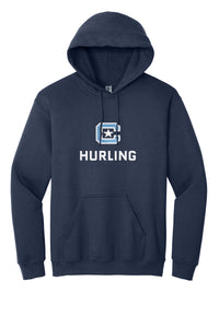 Load image into Gallery viewer, The Citadel C, Club Sports - Hurling,  Embroidered Heavy Blend™ Hooded Sweatshirt-Navy

