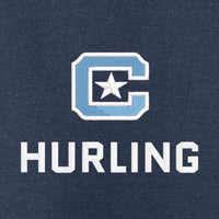 Load image into Gallery viewer, The Citadel C, Club Sports - Hurling,  Embroidered Heavy Blend™ Hooded Sweatshirt-Navy
