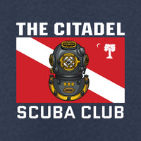 Load image into Gallery viewer, The Citadel, Scuba Logo, Club Sports - Scuba,  Heavy Blend™ Hooded Sweatshirt
