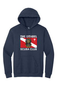 Load image into Gallery viewer, The Citadel, Scuba Logo, Club Sports - Scuba,  Heavy Blend™ Hooded Sweatshirt
