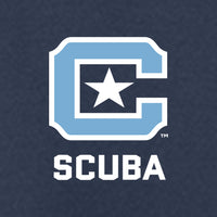 Load image into Gallery viewer, The Citadel, C Star, Club Sports - Scuba,  Heavy Blend™ Hooded Sweatshirt - Navy
