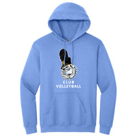 Load image into Gallery viewer, The Citadel, Club Sports, Volleyball, Spike, Heavy Blend™ Hooded Sweatshirt - Carolina Blue
