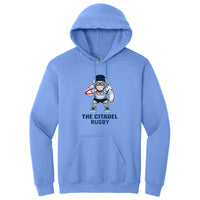 Load image into Gallery viewer, The Citadel, Club Sports, Spike Rugby, Heavy Blend™ Hooded Sweatshirt - Carolina Blue
