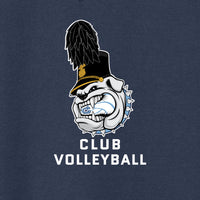 Load image into Gallery viewer, The Citadel, Club Sports, Volleyball, Spike, Heavy Blend™ Hooded Sweatshirt - Navy
