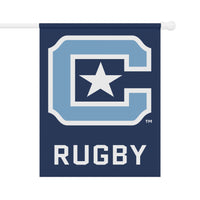 Load image into Gallery viewer, The Citadel, Club Sports Rugby, Garden &amp; House Banner - Navy
