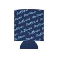 Load image into Gallery viewer, The Citadel Script Pattern Can Cooler- for regular cap
