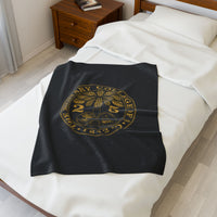 Load image into Gallery viewer, The Citadel, Customized Ring Bezel with "Your Year", Velveteen Plush Blanket
