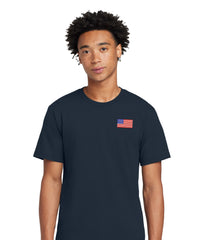 Load image into Gallery viewer, The Citadel, USA Flag, Fine Jersey Unisex T-Shirt
