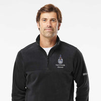 Load image into Gallery viewer, The Citadel, Spike, Alumni, Columbia - Men's Steens Mountain™ Fleece Half-Zip Pullover - Black
