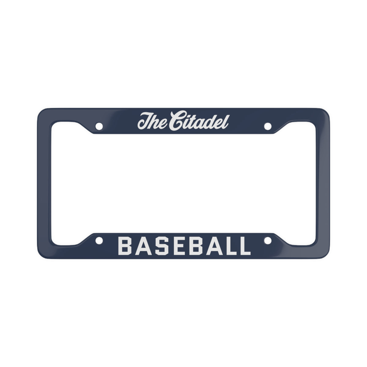 The Citadel, Baseball License Plate Frame