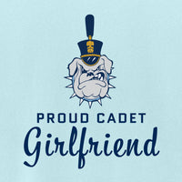 Load image into Gallery viewer, The Citadel, "Proud Cadet Girlfriend," Comfort Colors® Women’s Heavyweight Boxy T-Shirt
