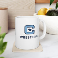 Load image into Gallery viewer, The Citadel Block C Logo, Sports Wrestling, Ceramic Mug 11oz

