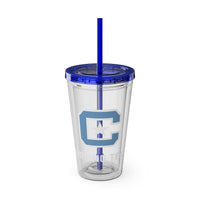 Load image into Gallery viewer, The Citadel, C Star, Sunsplash Tumbler with Straw, 16oz
