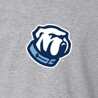 Load image into Gallery viewer, The Citadel. Bulldog, Toddler Cotton Jersey Long Sleeve Tee - Gray
