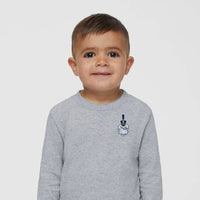 Load image into Gallery viewer, The Citadel, Spike, Toddler Cotton Jersey Long Sleeve Tee - Gray
