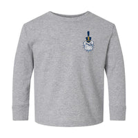 Load image into Gallery viewer, The Citadel, Spike, Toddler Cotton Jersey Long Sleeve Tee - Gray
