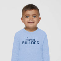 Load image into Gallery viewer, The Citadel, Junior Bulldog, Toddler Cotton Jersey Long Sleeve Tee - Light Blue
