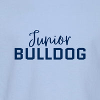 Load image into Gallery viewer, The Citadel, Junior Bulldog, Toddler Cotton Jersey Long Sleeve Tee - Light Blue
