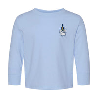Load image into Gallery viewer, The Citadel, Spike, Toddler Cotton Jersey Long Sleeve Tee - Light Blue

