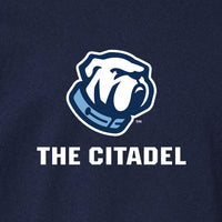 Load image into Gallery viewer, The Citadel Bulldog, Toddler Cotton Jersey Long Sleeve Tee - Navy
