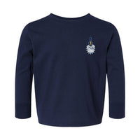 Load image into Gallery viewer, The Citadel, Spike, Toddler Cotton Jersey Long Sleeve Tee - Navy
