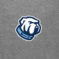 Load image into Gallery viewer, The Citadel, Bulldog, Toddler Fleece Crewneck Sweatshirt - Gray
