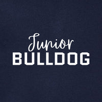 Load image into Gallery viewer, The Citadel, Junior Bulldog, Toddler Fleece Crewneck Sweatshirt - Navy
