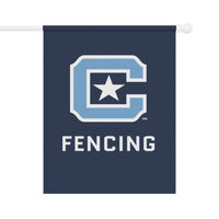 Load image into Gallery viewer, The Citadel, Club Sports Fencing, Garden &amp; House Banner
