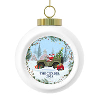 Load image into Gallery viewer, The Citadel, Jeep Spike, Christmas Ball Ornament

