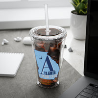 Load image into Gallery viewer, The Citadel, Atlanta Citadel Club Alumni, Sunsplash Tumbler with Straw, 16oz
