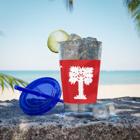 Load image into Gallery viewer, The Citadel, Big Red Flag, Sunsplash Tumbler with Straw, 16oz

