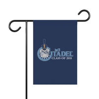 Load image into Gallery viewer, The Citadel, Class of 2018, Spike, Garden &amp; House Banner- Navy
