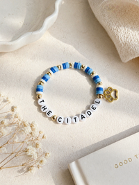 Load image into Gallery viewer, The Citadel, Handmade, Beaded with Dog Paw, Demi - Fine Bracelet
