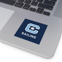 Load image into Gallery viewer, The Citadel, Sports Club, Sailing Square Stickers, Indoor\Outdoor
