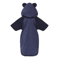 Load image into Gallery viewer, The Citadel Baby, Infant Fine Jersey Raglan Bodysuit with Hood &amp; Ears
