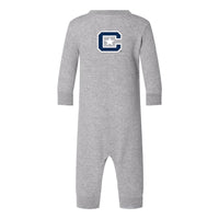 Load image into Gallery viewer, The Citadel, C Star, Infant Fleece One-Piece - Gray

