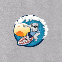 Load image into Gallery viewer, The Citadel, Spike Surfing, Infant Fleece One-Piece - Gray
