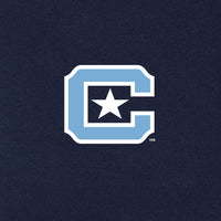 Load image into Gallery viewer, The Citadel, C Star, Infant Fleece One-Piece - Navy
