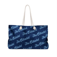 Load image into Gallery viewer, The Citadel Script Pattern Weekender Bag
