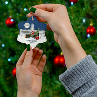 Load image into Gallery viewer, The Citadel, Christmas Jeep Spike, Ceramic Ornament, 2 Shapes
