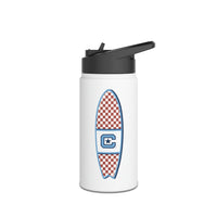 Load image into Gallery viewer, The Citadel, Surfing, Stainless Steel Water Bottle, Standard Lid
