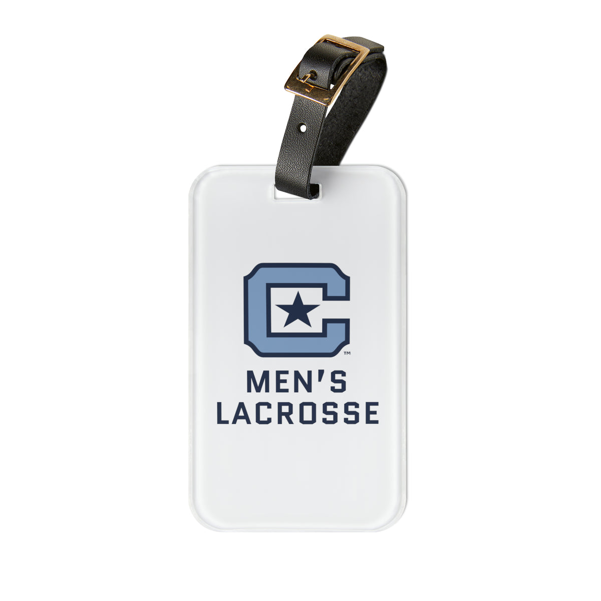 The Citadel, Sports Club, Men's Lacrosse Luggage Tag