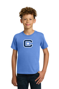 Load image into Gallery viewer, The Citadel, C Star, Youth Heavy Cotton™ 100% Cotton T-Shirt - Carolina Blue
