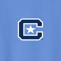 Load image into Gallery viewer, The Citadel, C Star, Youth Heavy Cotton™ 100% Cotton T-Shirt - Carolina Blue

