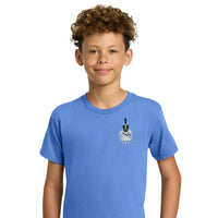 Load image into Gallery viewer, The Citadel, Spike, Youth Heavy Cotton™ 100% Cotton T-Shirt - Carolina Blue

