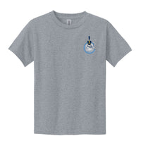 Load image into Gallery viewer, The Citadel, C Spike, Youth Heavy Cotton™ 100% Cotton T-Shirt - Gray
