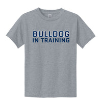 Load image into Gallery viewer, The Citadel, Bulldog In Training, Youth Heavy Cotton™ 100% Cotton T-Shirt - Gray
